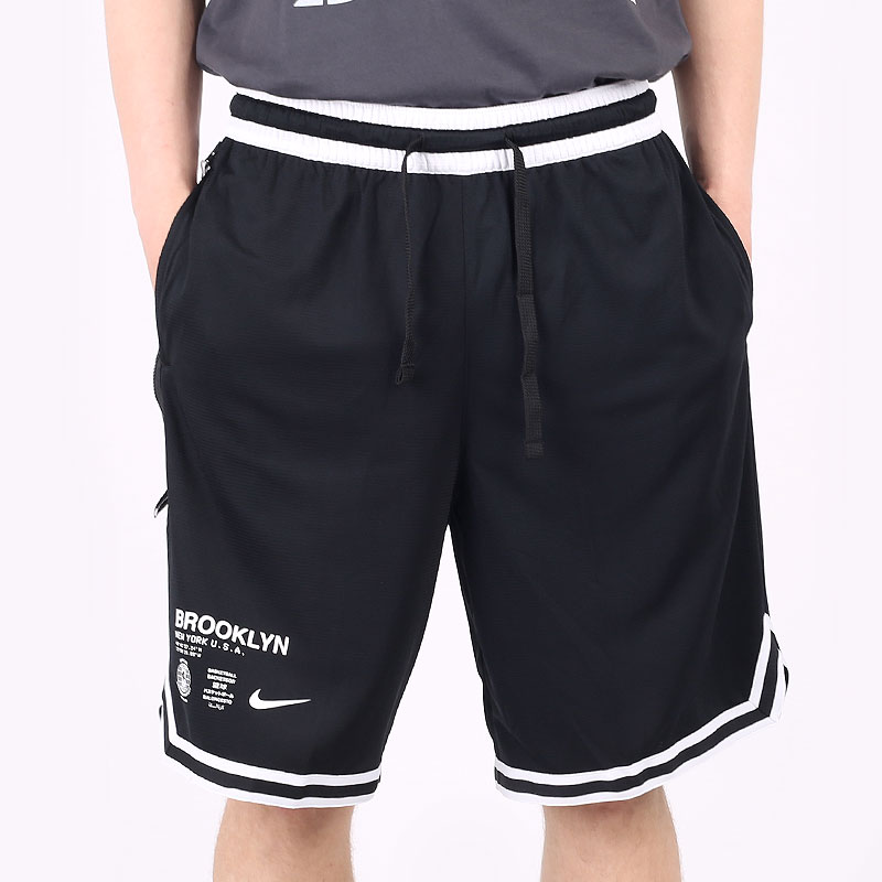мужские черные шорты  Nike Brooklyn Short CV5528-010 - цена, описание, фото 3
